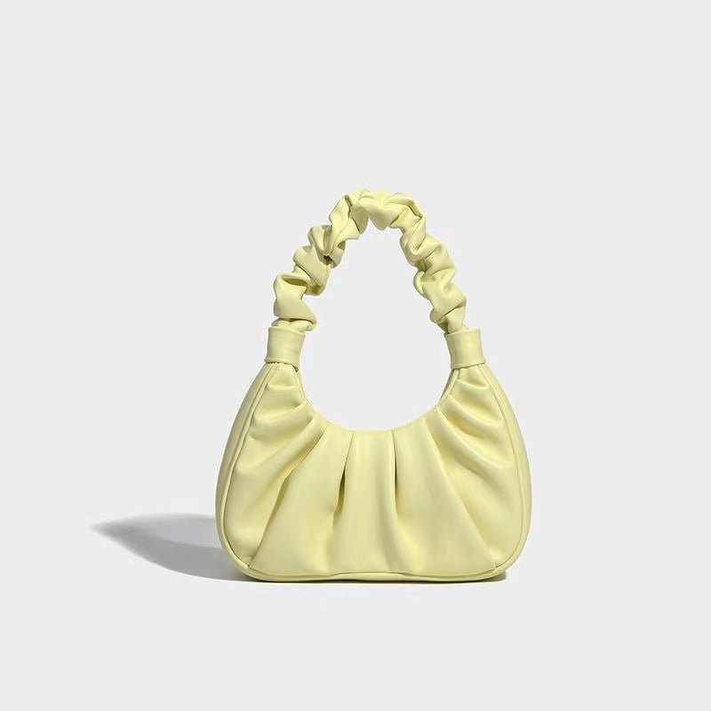 Women's Niche Texture Korean Style Soft Leather Shoulder Bags