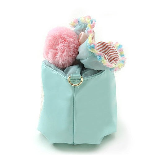 Style Soft Sugar Fur Ball Plush Bucket Bags