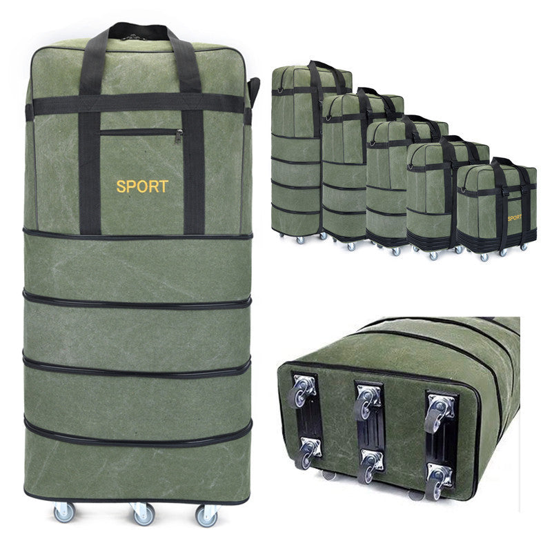 Air Consignment Canvas Large Capacity Moving Travel Bags