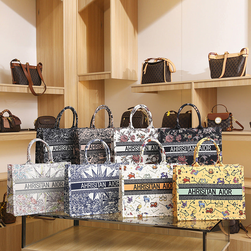 Women's Elegant Large Capacity Underarm Trendy Korean Shoulder Bags