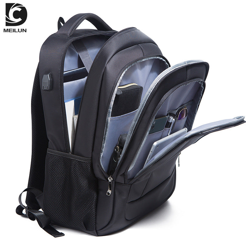 Women's & Men's Large Capacity Business Trip Nylon Gift Inch Backpacks
