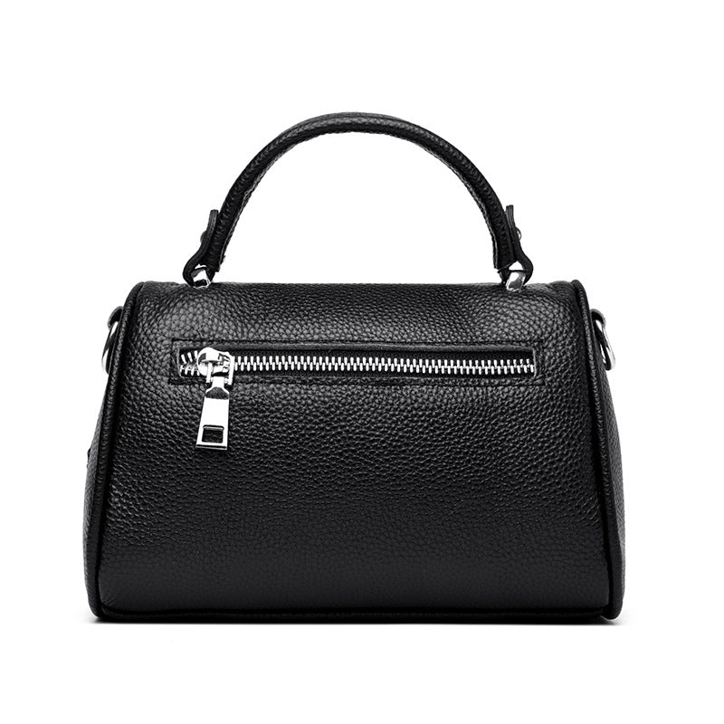 Women's Genuine Leather First Layer Cowhide Large Capacity Handbags