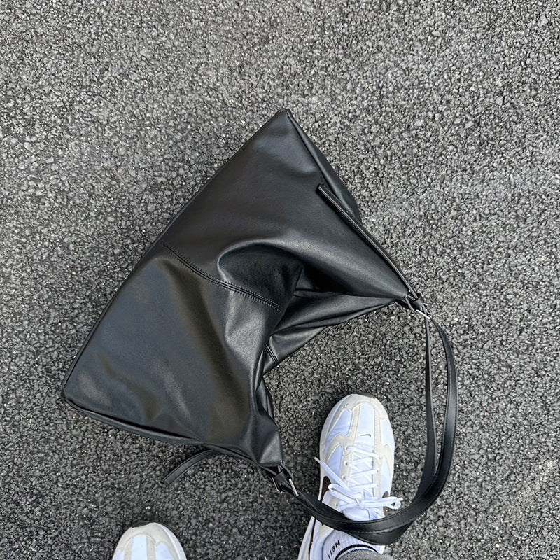 Women's Ge Big Vegetable Tanned Idle Style Tote Bags