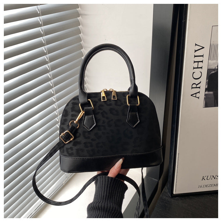 Women's Texture Solid Color Large Capacity Simple Popular Women's Shoulder Bag