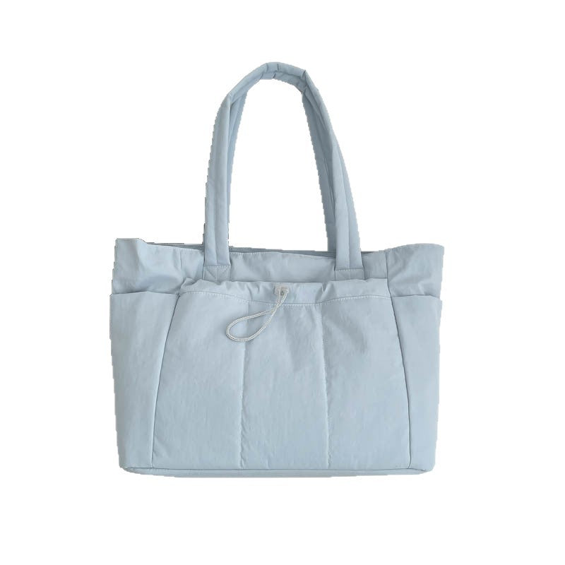 Women's Down Lazy Commuter Large Capacity Solid Color Women's Shoulder Bag