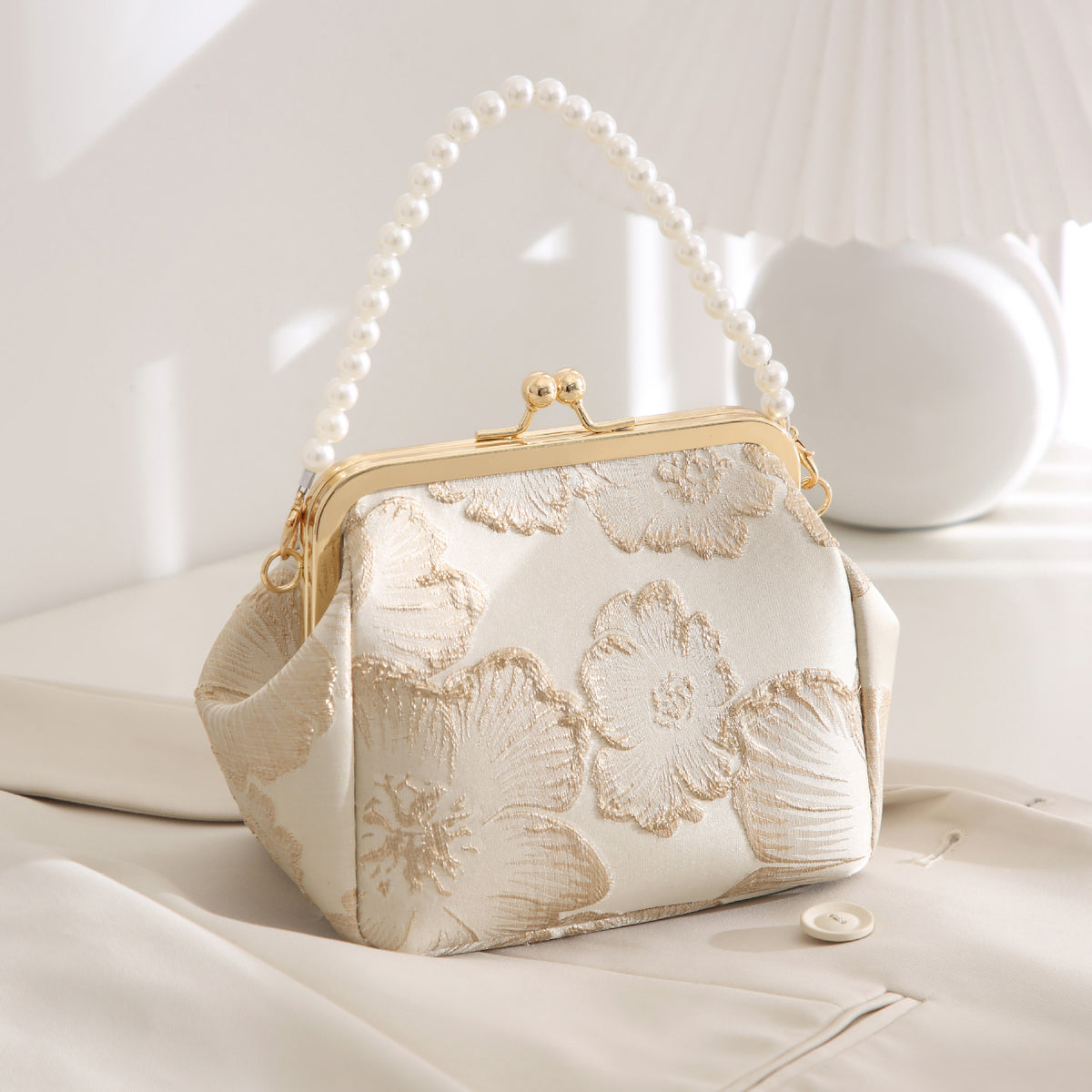 Women's National Style Elegant Han Chinese Clothing Ancient Portable Cheongsam Bags