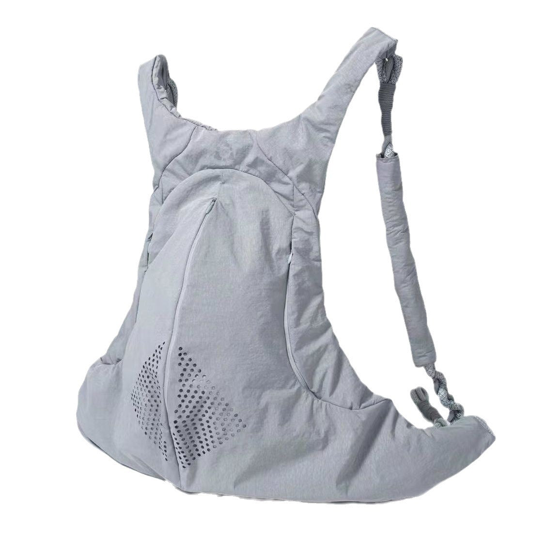 Glamorous Punching Two-color Structure Leisure Commuter Sports Backpacks