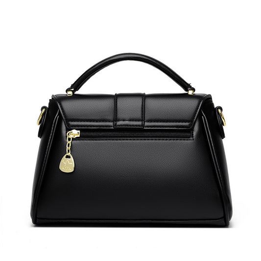 Women's Large Capacity Simple Soft Leather To Shoulder Bags