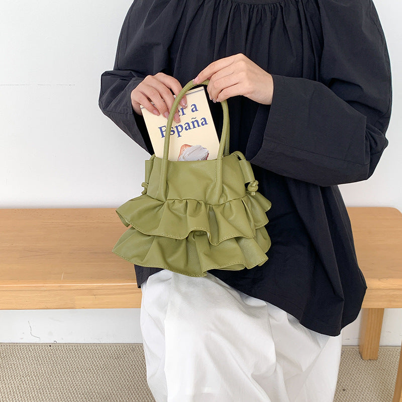 Comfortable Pleated Fashionable High-grade Exquisite Soft Crossbody Bags