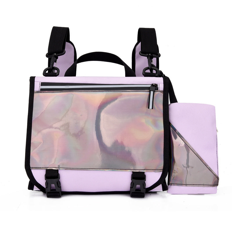 Reflective Color Changing Double Rocker Size Fish Board Sports Backpacks