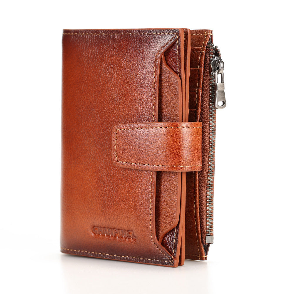 Men's Boxed Brushed Car Drawing License First Men's Wallets