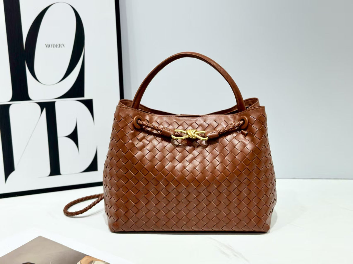 Women's Large Capacity Outing Simple Handmade Woven Women's Shoulder Bag