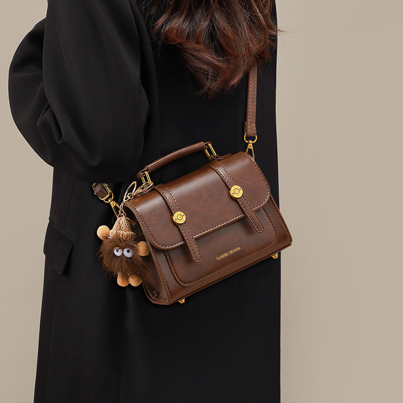 Women's Genuine Leather High-grade Design Cambridge Women's Messenger Bag