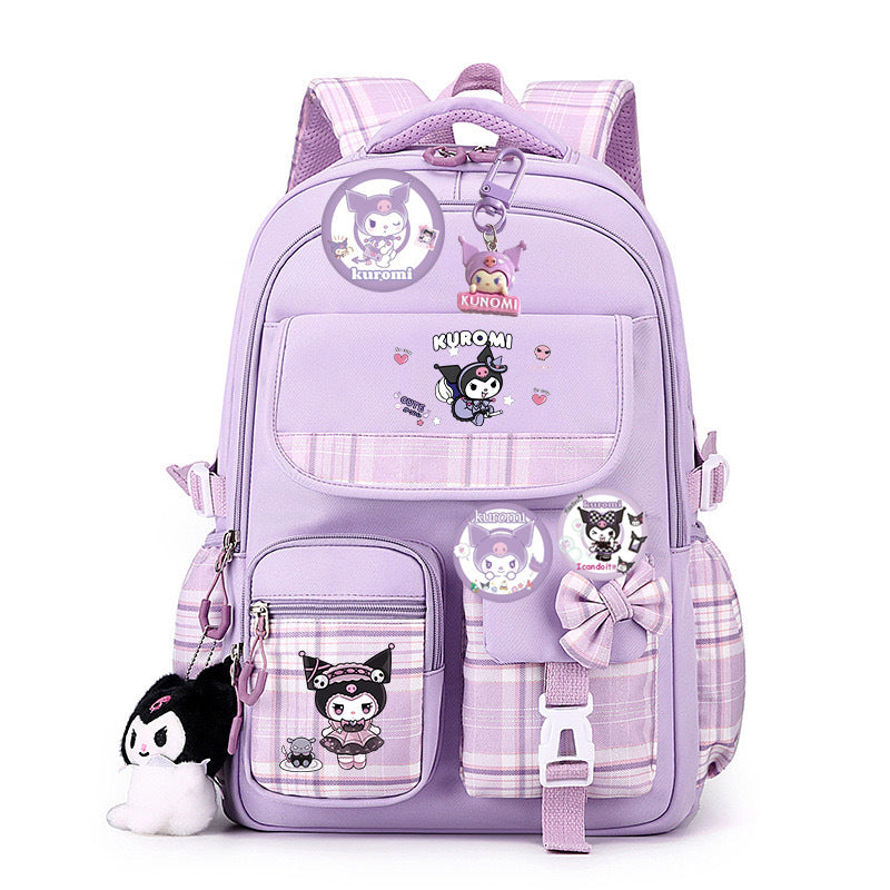 Female Cartoon Cute Portable Burden Alleviation Backpacks