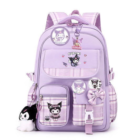 Female Cartoon Cute Portable Burden Alleviation Backpacks