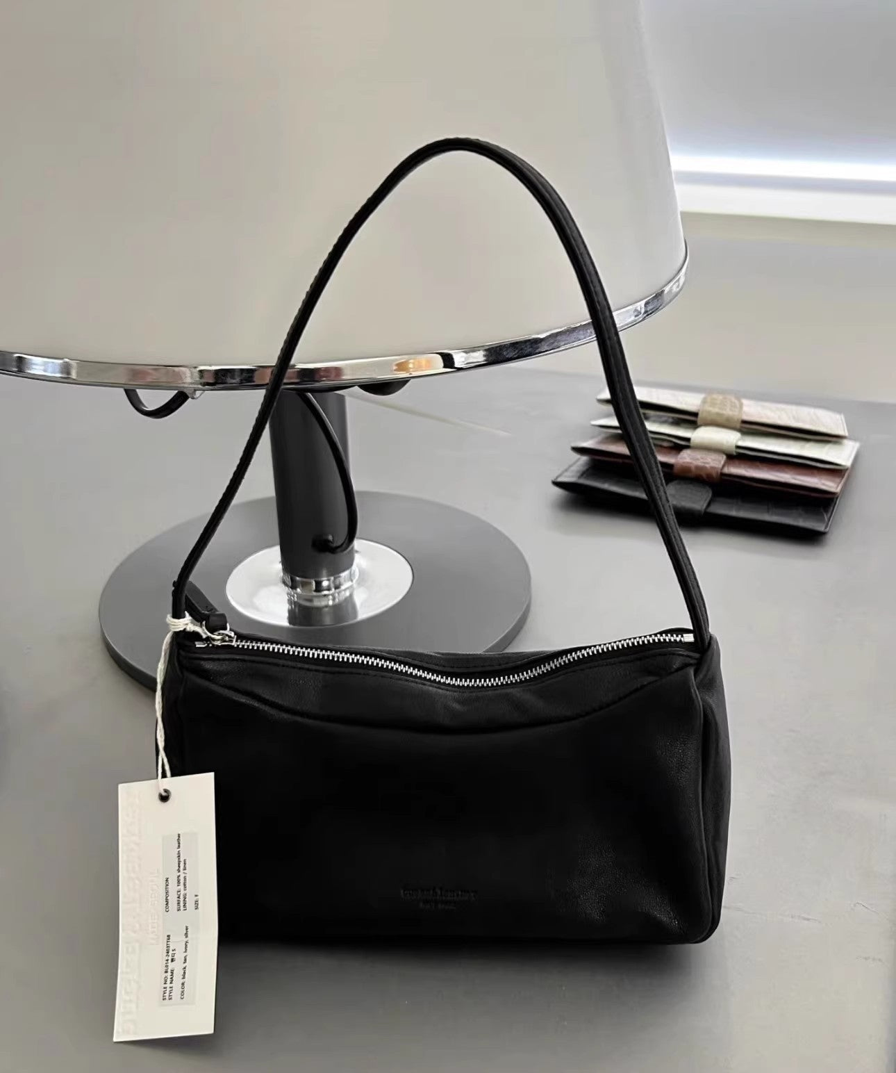 Women's Niche Underarm Procurement Service Of Korean Sheepskin Armpit Bags