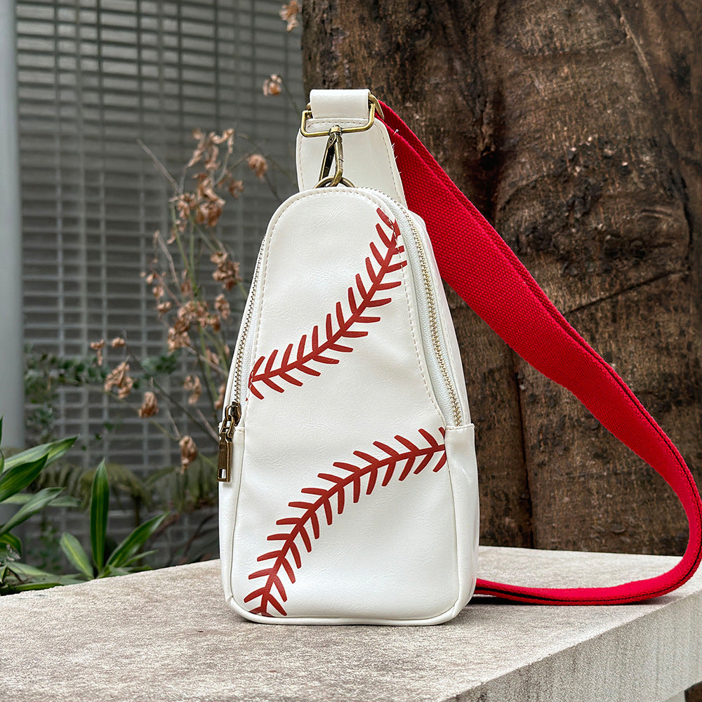 Women's Popular Pretty Printed Baseball Fashion Waist Packs