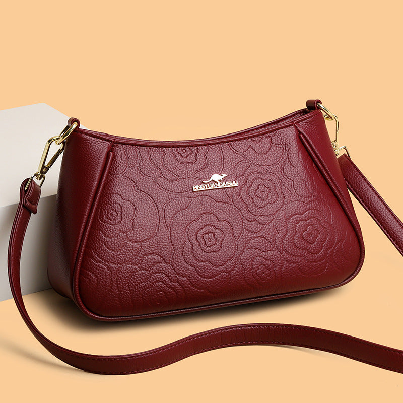 Women's Comfortable Plain Kangaroo Fashion Mom Bags