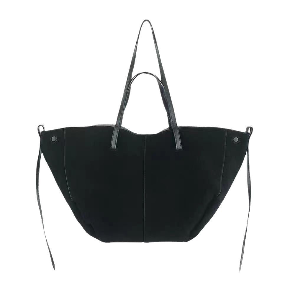 Pauline Matte Leather Wings Style Barrel Bags