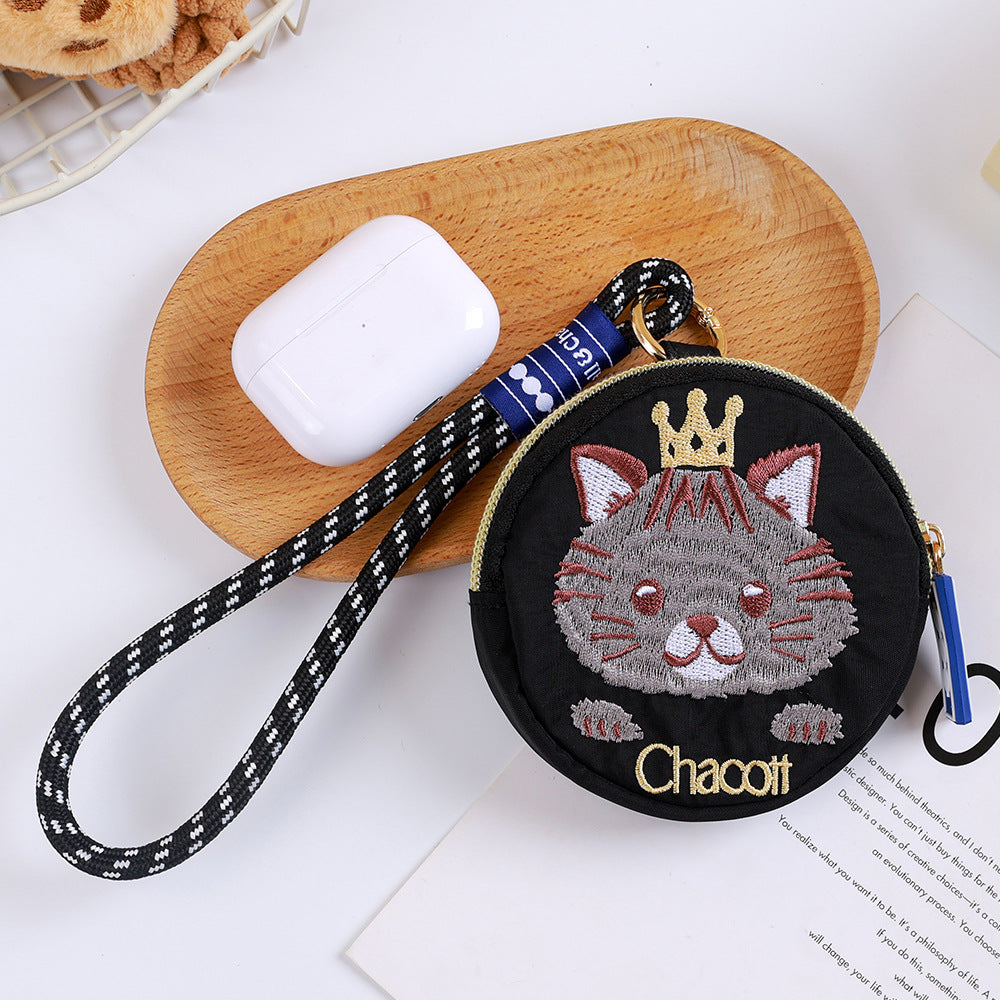 Women's Cartoon Waterproof Nylon Needle Embroidery Fashion Commuter Bags