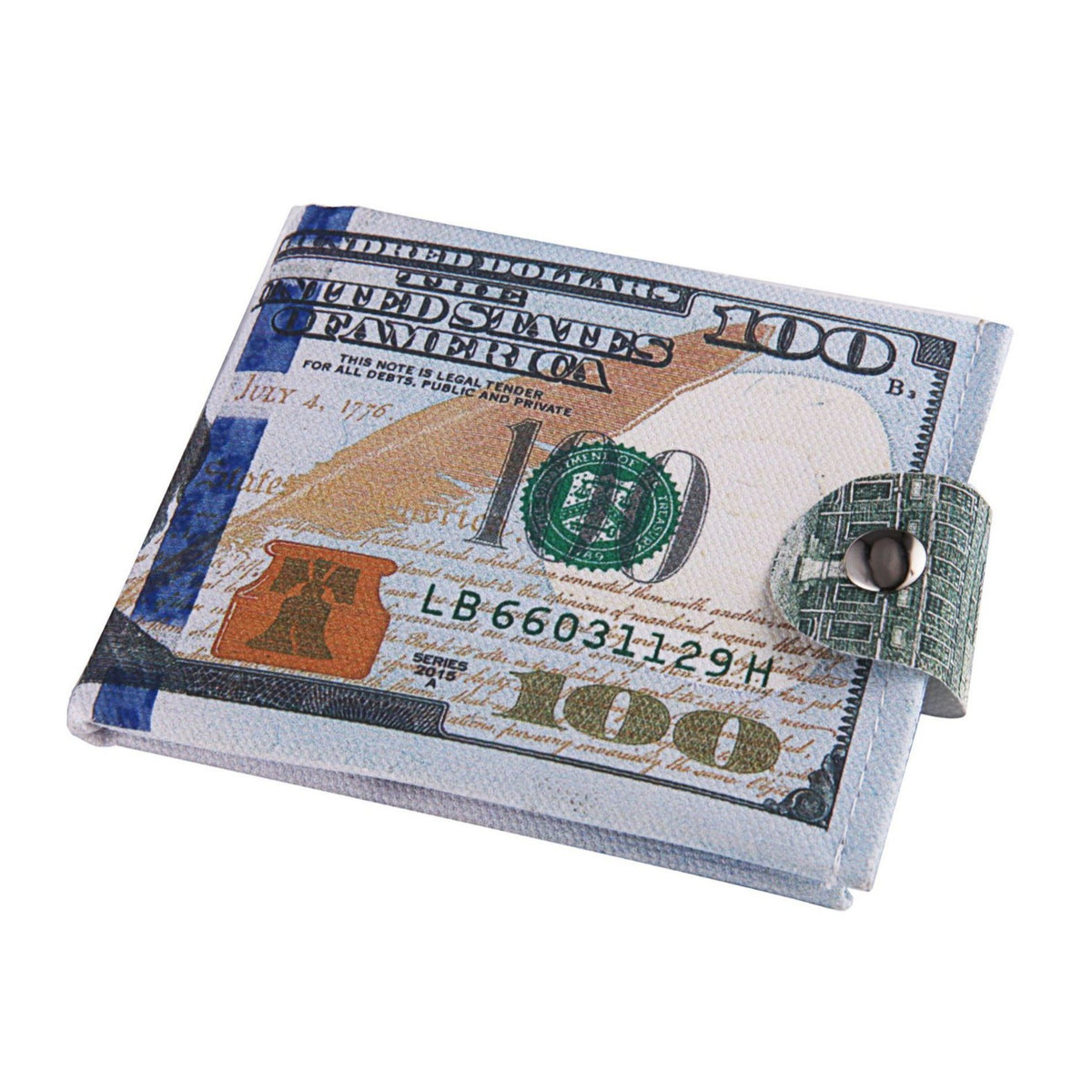 Men's Canvas Money Printing Creative Gift Card Holder