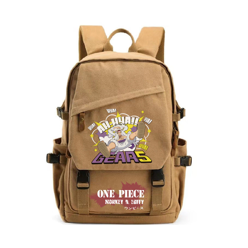 Men's Piece Cartoon Dragon Ball Totoro Joint Middle School Students' Schoolbags