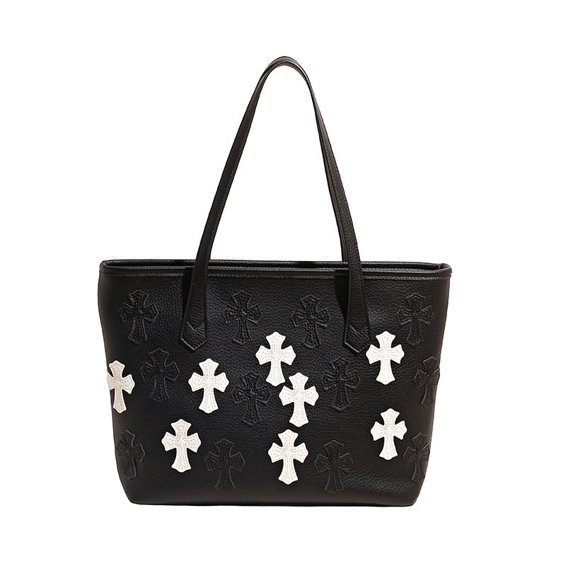 Cross Large Capacity Light Luxury Feeling Tong Women's Shoulder Bag