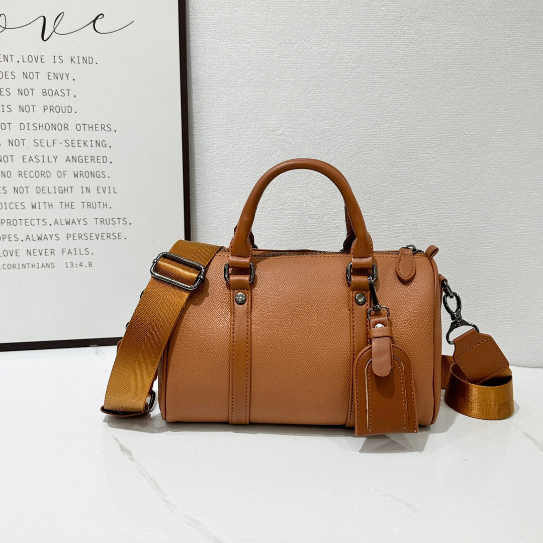 Fashion Simple Boston Pillow Unisex Boy Handbags