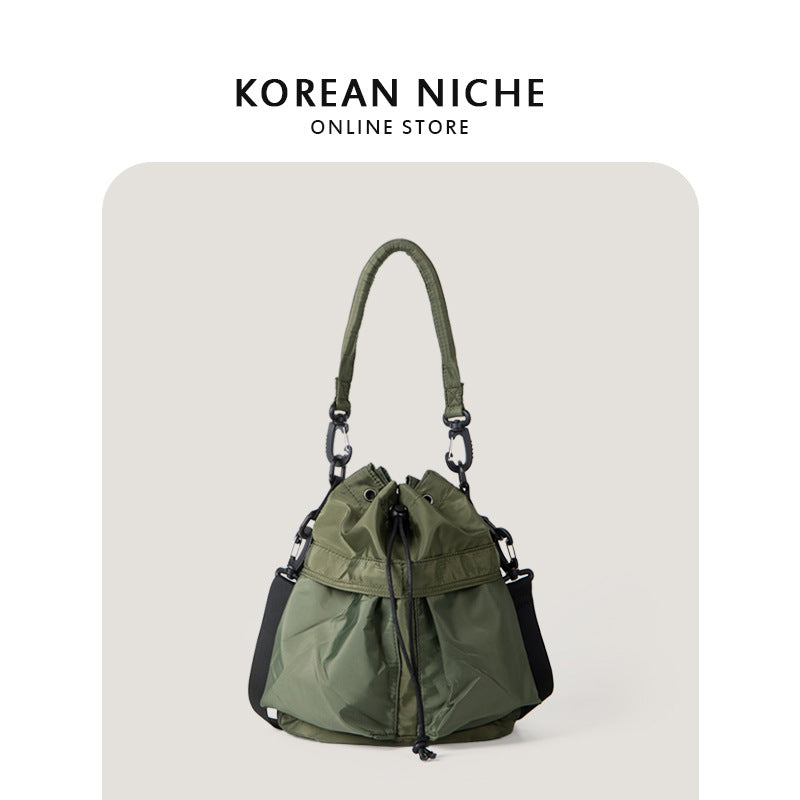 Cloth Pleated Female Leisure Commute Large Shoulder Bags