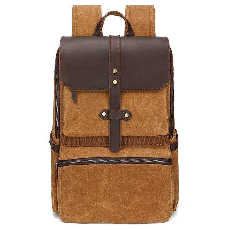 Men's High-grade Retro Commuter Computer Large Capacity Backpacks