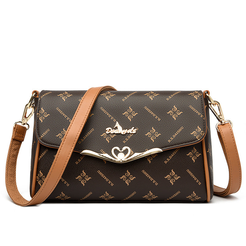 Women's Fashion Soft Leather Large Capacity Mom Crossbody Bags