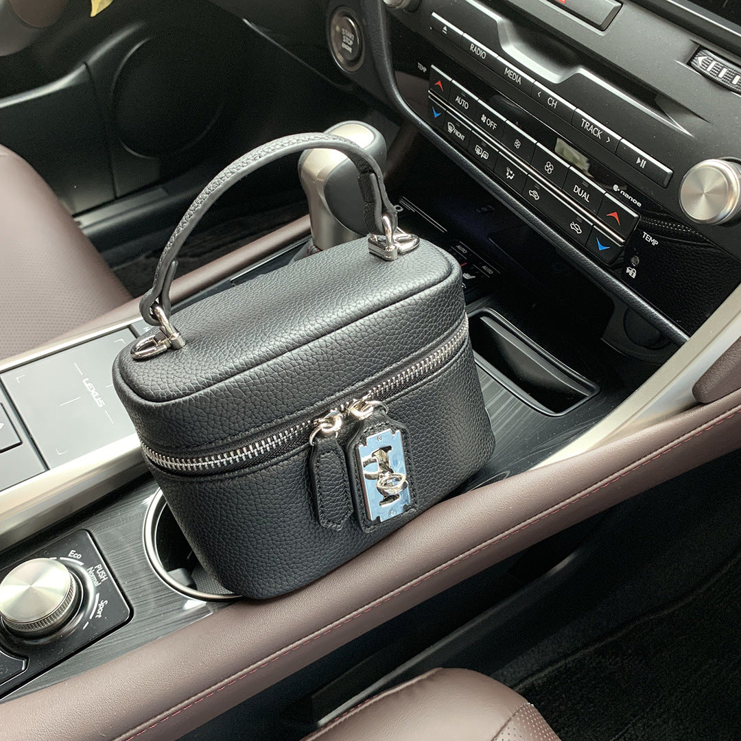 Women's Ge Macaron Fashionable Simple Oval Box Handbags