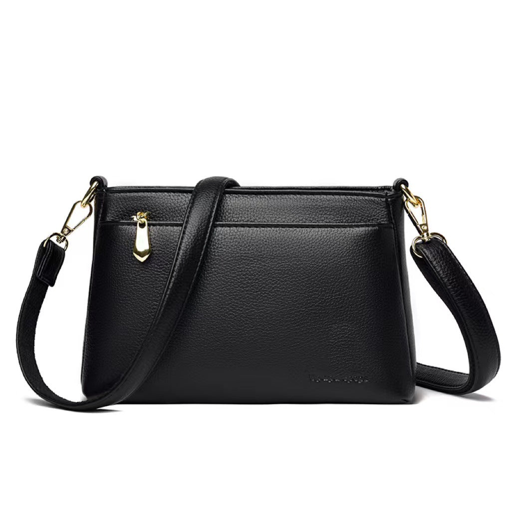 Women's Fashionable Simple Lady Mom Solid Color Bags