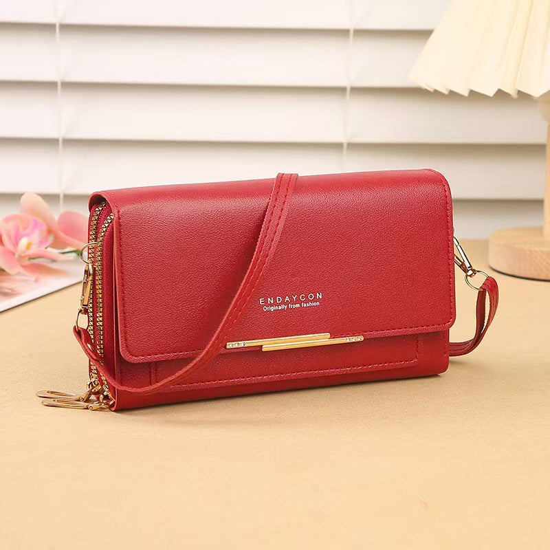 Trendy Attractive Cool Thin Mid-length Clutch Ladies Wallet