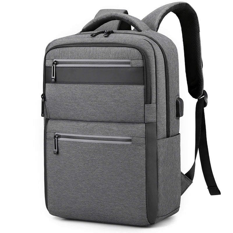 Men's Business Stylish And Versatile Waterproof Computer Large Capacity Backpacks