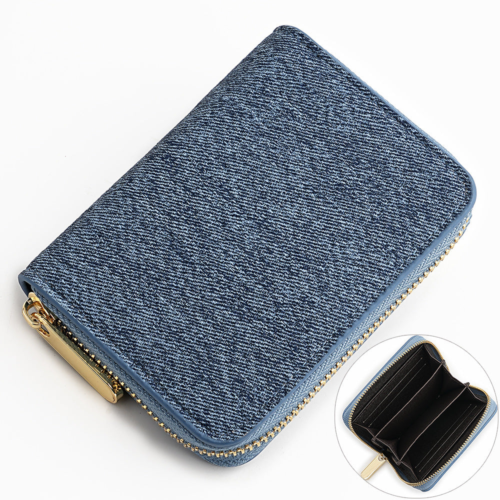 Beautiful Women's Short Clutch Cross Pattern Ladies Wallet