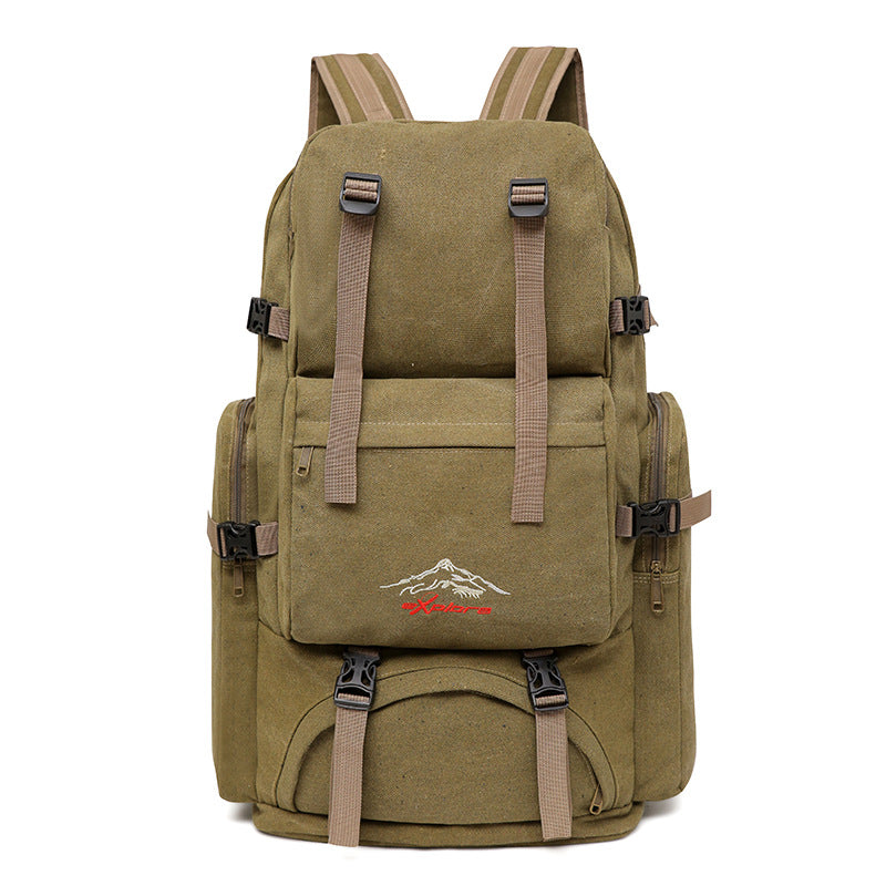 Men's Retro Canvas Large Capacity Work Business Backpacks