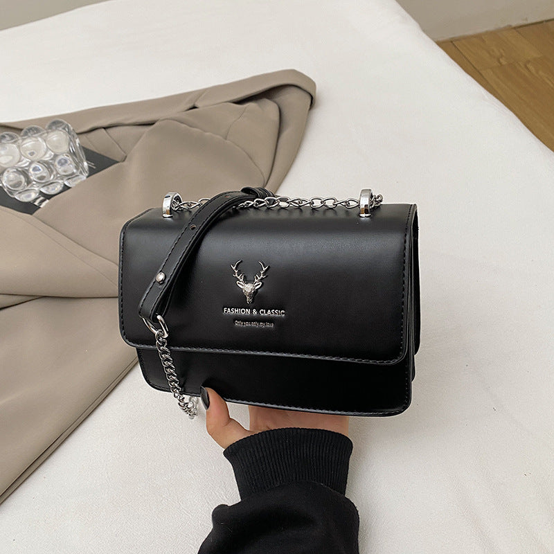 Affordable Luxury Fashion Female Deer Head Chain High Women's Shoulder Bag