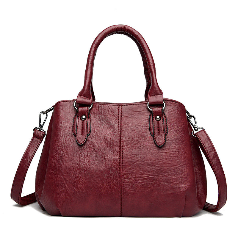 Women's Graceful Multilayer Fashion Large Capacity Handbags