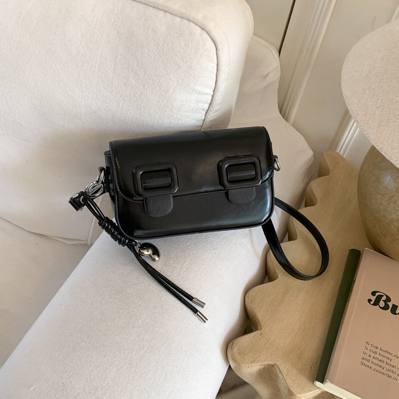 Winter Fashionable Simple Elegant Light Luxury Minority Texture Small Square Bags