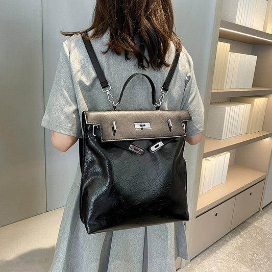 Women's & Men's & Summer Pleated Design For Fashion Backpacks