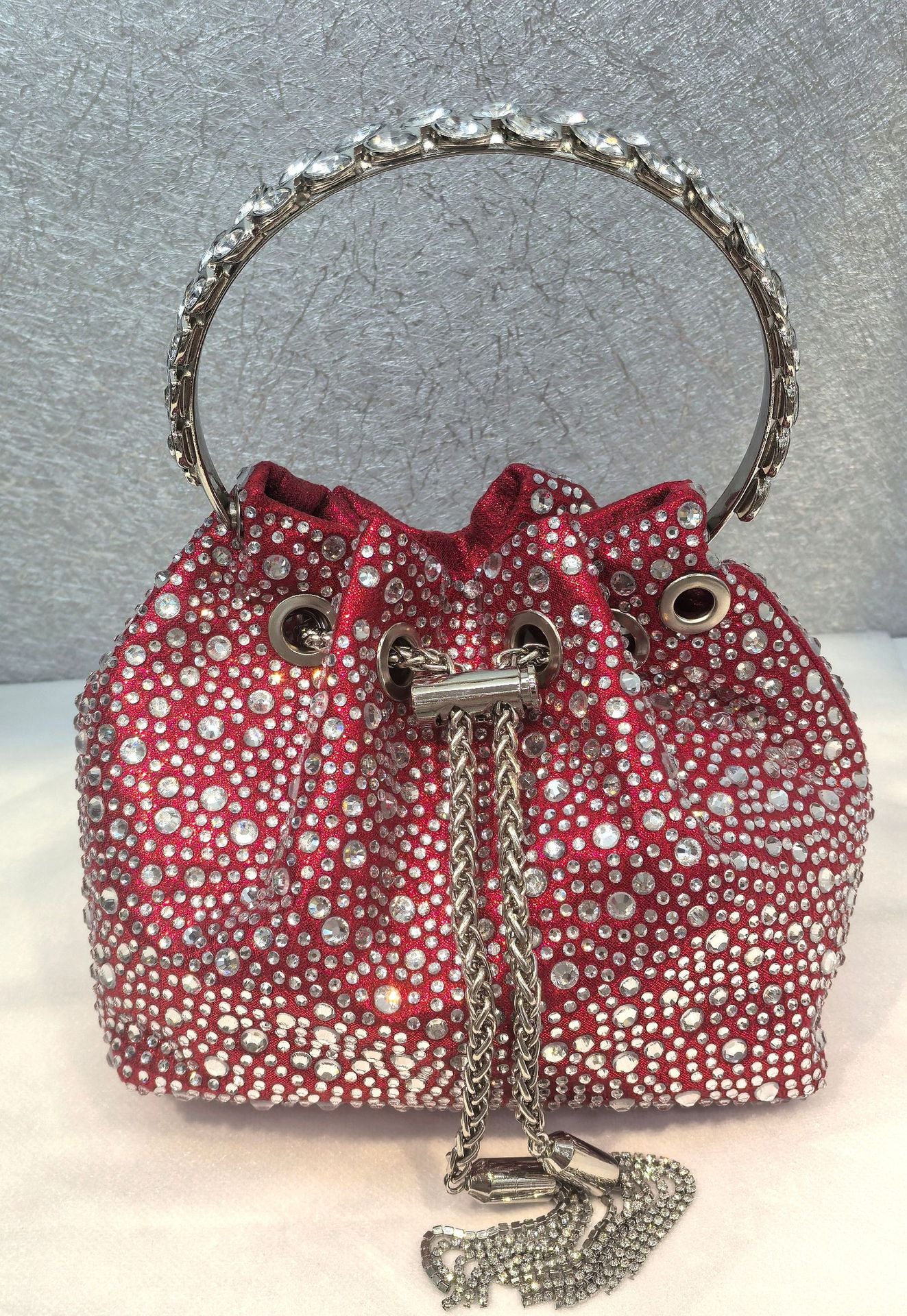 Women's Heron Live Streaming On Tassel Rhinestone Shoulder Bags