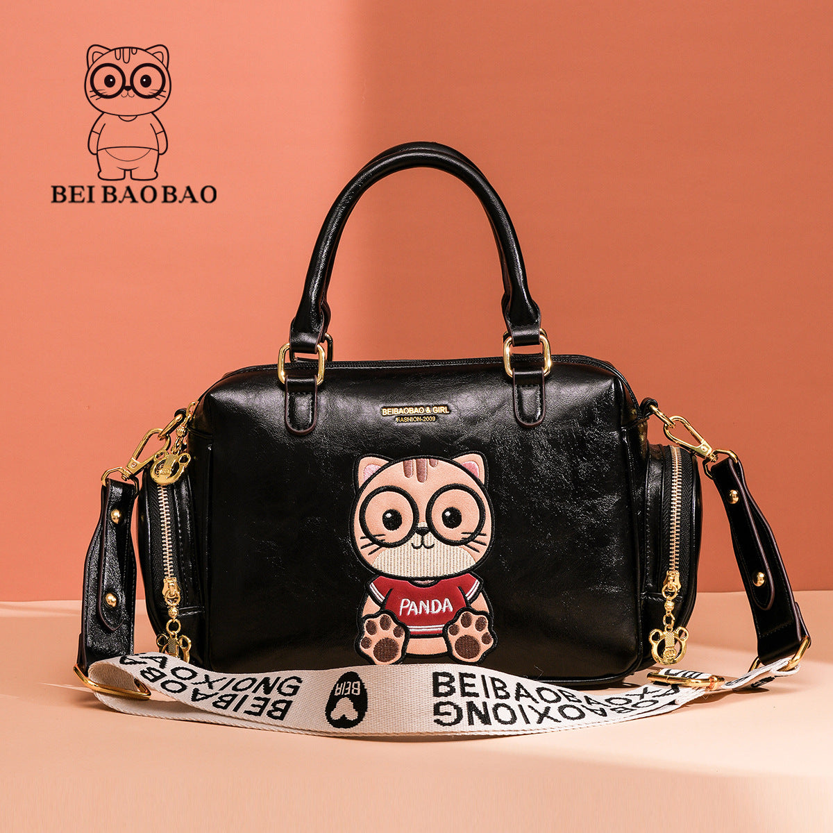 Women's Source Tide Large Capacity Cartoon Cute Pillow Women's Messenger Bag