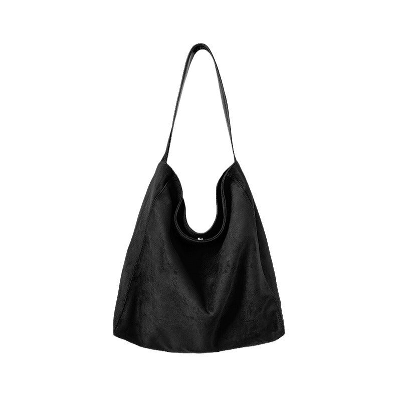 Women's Autumn Large Capacity Textured Korean Style Tote Bags
