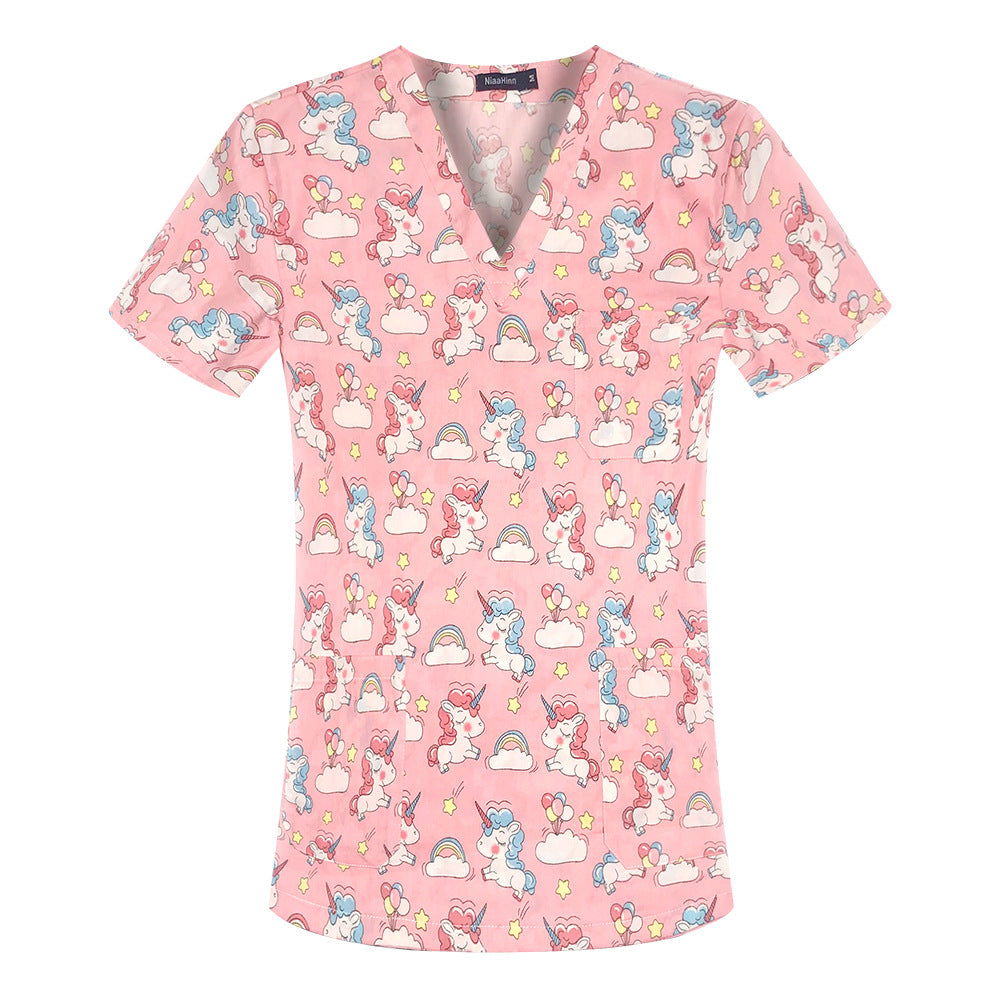 Hand Washing Beauty Salon Pet Hospital Doctor Nurse Uniform