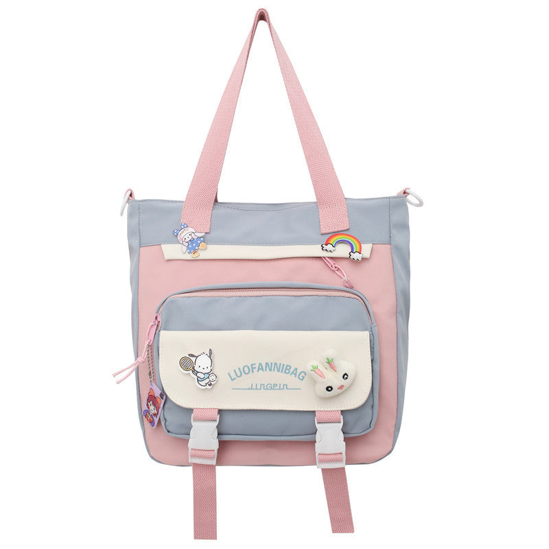 Leisure Junior High Female College Korean Backpacks