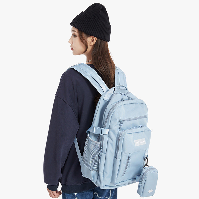 Comfortable Large Capacity Simple College Class Backpacks