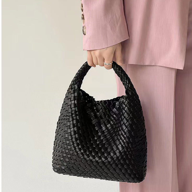 Women's Hand-woven Large Capacity Trendy Vegetable Basket Bags