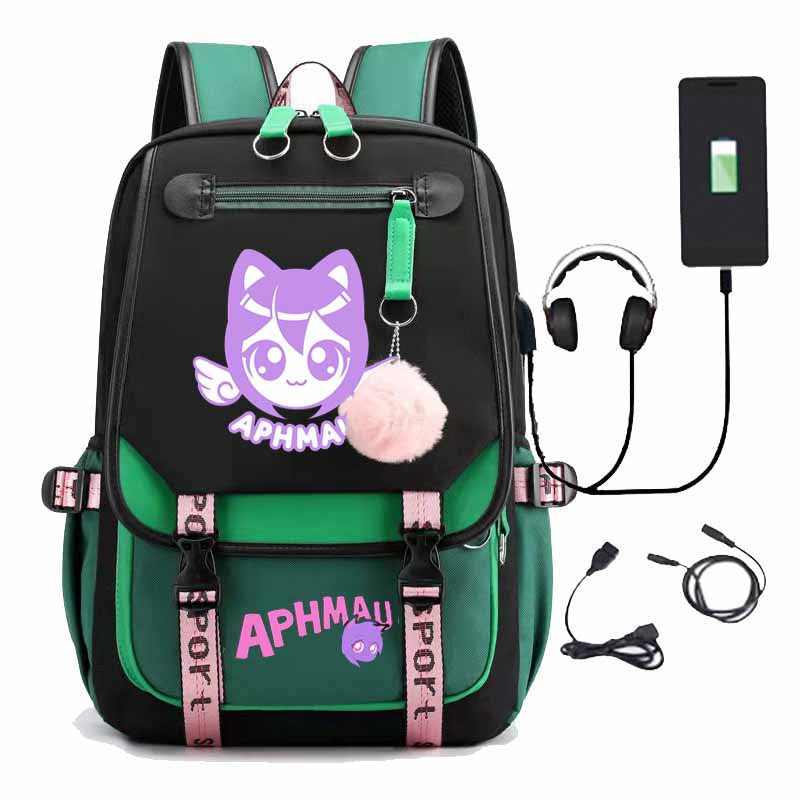 Women's & Men's & Korean Trend Computer Charging Middle School Students' Schoolbags