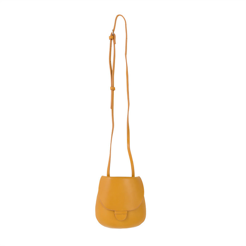 Korean Style Vintage Saddle High-grade Fashion Simple Versatile Large Capacity Women's Messenger Bag